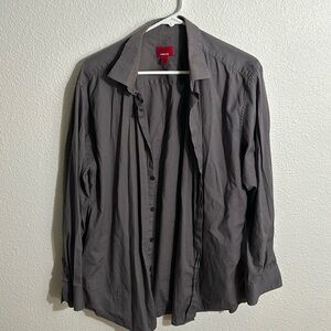 ALFANI - grey dress shirt